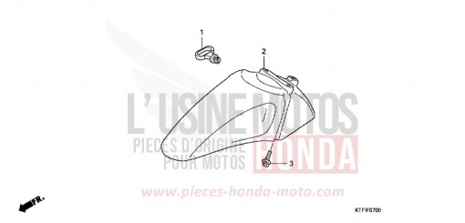 AILE AVANT SH125RA de 2010